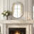 Beveled Frameless Wall Mirror Bathroom Vanity Mirror-2008049259