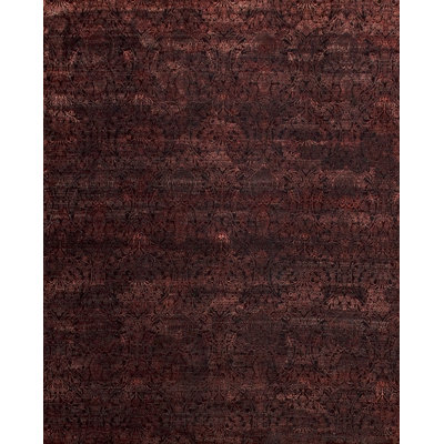 Manhattan Reserve Hand Knotted Damask Area Rug