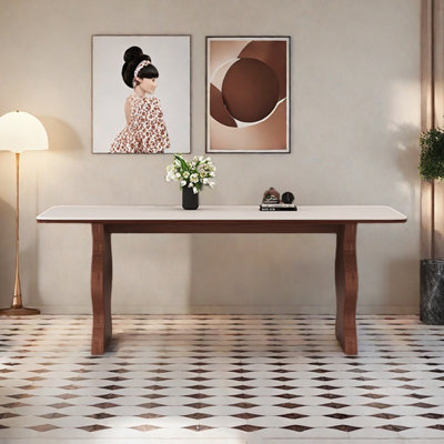 Medieval Style Rectangular Dining Table