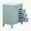 Taneal 30" Single Bathroom Vanity with Ceramic Sink Combo, Bathroom Vanity with Drawers, Solid Frame and MDF Board-1368395963