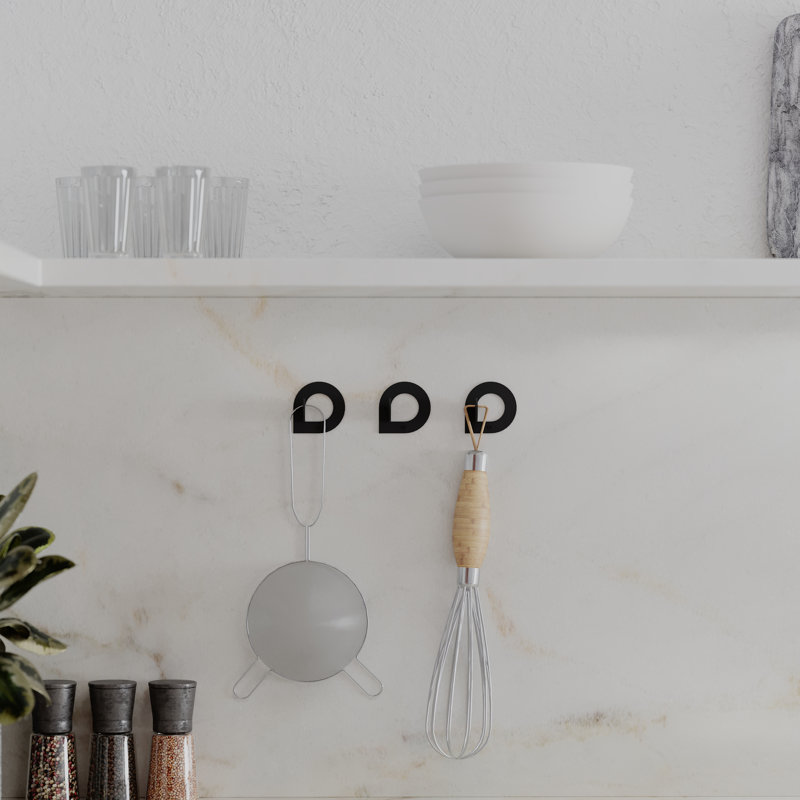 Nedas Wall Organizer with Key Hooks -Single
