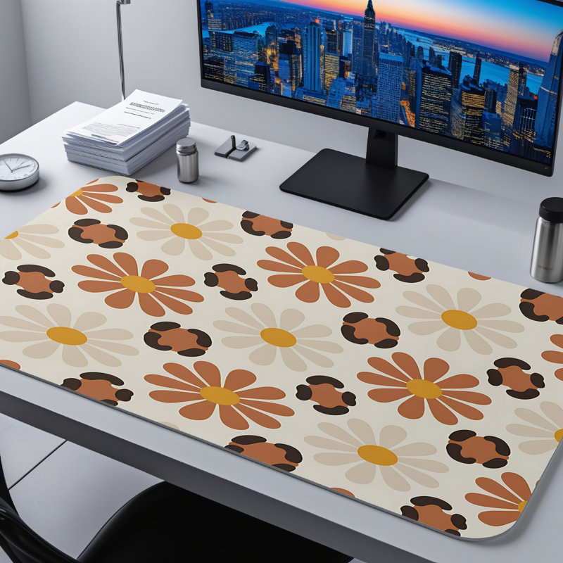 Polyester Desk Pad, 31.5x15.5