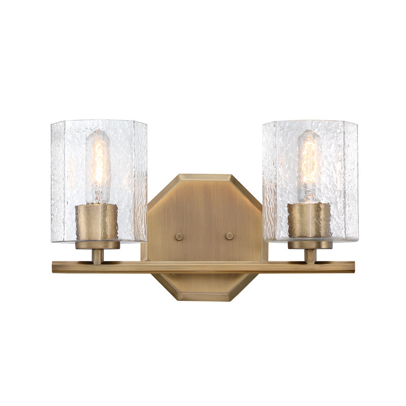 Aloisio - Dimmable Vanity Light, Old Satin Brass, 2