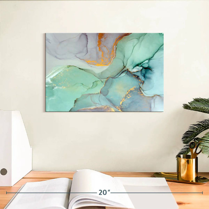 Avery Green Bronze Abstract, 8" H x 12" W