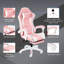 Fauteuil de bureau ergonomique avec dossier lombaire et repose-pieds ergonomique-2043554711