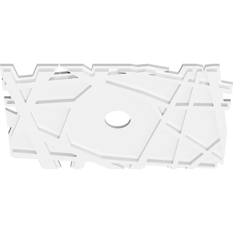 Diamètre intérieur 3 po Novo, H 17,375 po x l 26 po x P 1 po