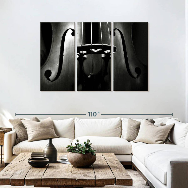Abarca Double Bass, 48" H x 74" W