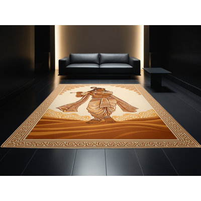 Tapis moelleux moelleux en peluche d'inspiration mondiale Pitkin