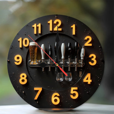 horloge à bière