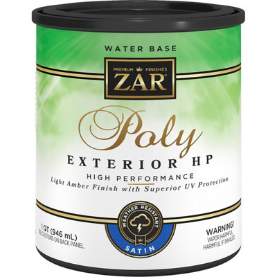 Zar 32712 Qt Satin Poly High Performance Ext WB-1PK