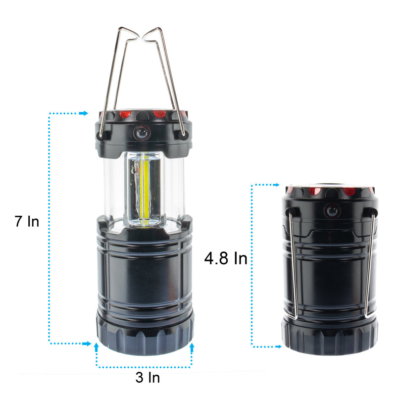 5'' Battery Powered Integrated LED Camping Lantern