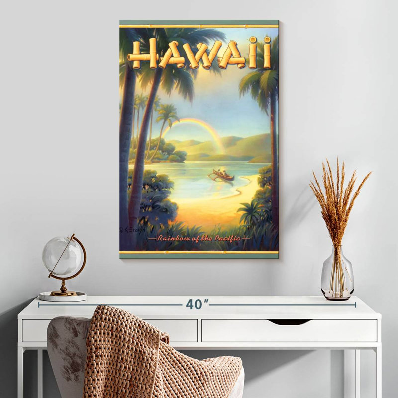 Gillard arc-en-ciel du Pacifique, H 30 po x l 20 po
