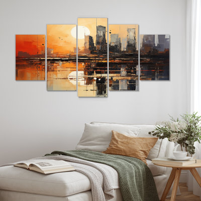 Pritzker - New York City Wall Art For Living Room 5 Piece