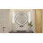 East Grove Home Builder Essentials Heritage Collection 24in LED Slim Bathroom Vanity and Wall Light 3-CCT Selectable Color Temperature 18W 1,500 Lumens in Matte Black-118016786-127459346
