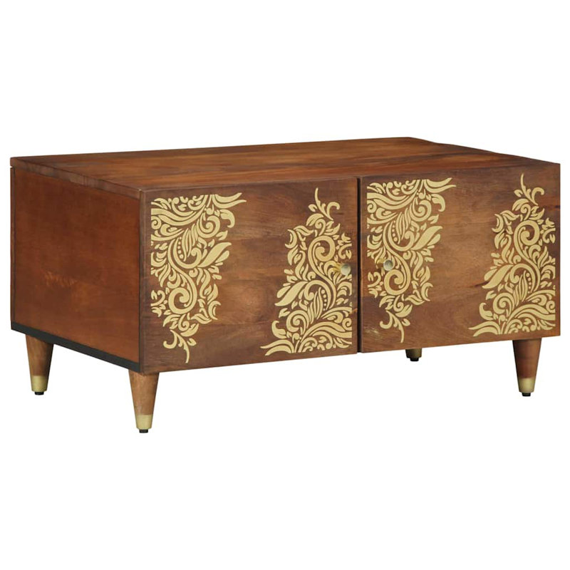 Solid Wood Coffee Table with Storage