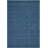 Hand-Hooked Wool Navy Blue Area Rug-796048295