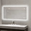 Miroir de salle de bain 48 x 24 pouces à DEL