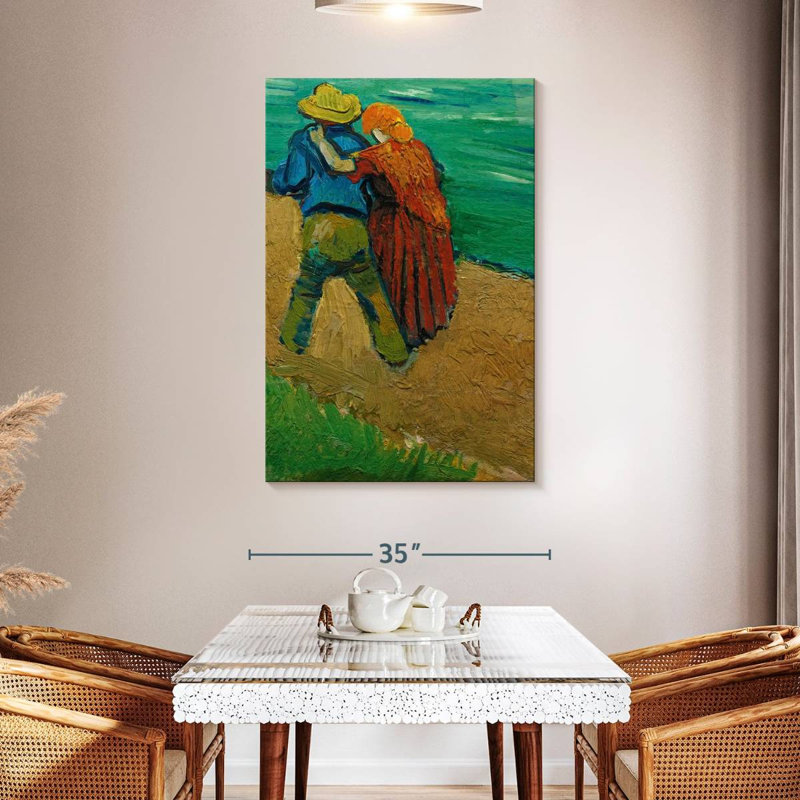 Leisha Two Lovers 1888, H 48 po x l 32 po