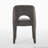 chenille dining chair features a hollowed-out backrest design Set of 2-1828485264