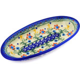 Spring Flowers Stoneware Platter
