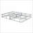 Mattress Foundation | Twin XL 9 in Foldable Metal Bed Base with Non-Slip Cover | Gray | Polyester-1879723202
