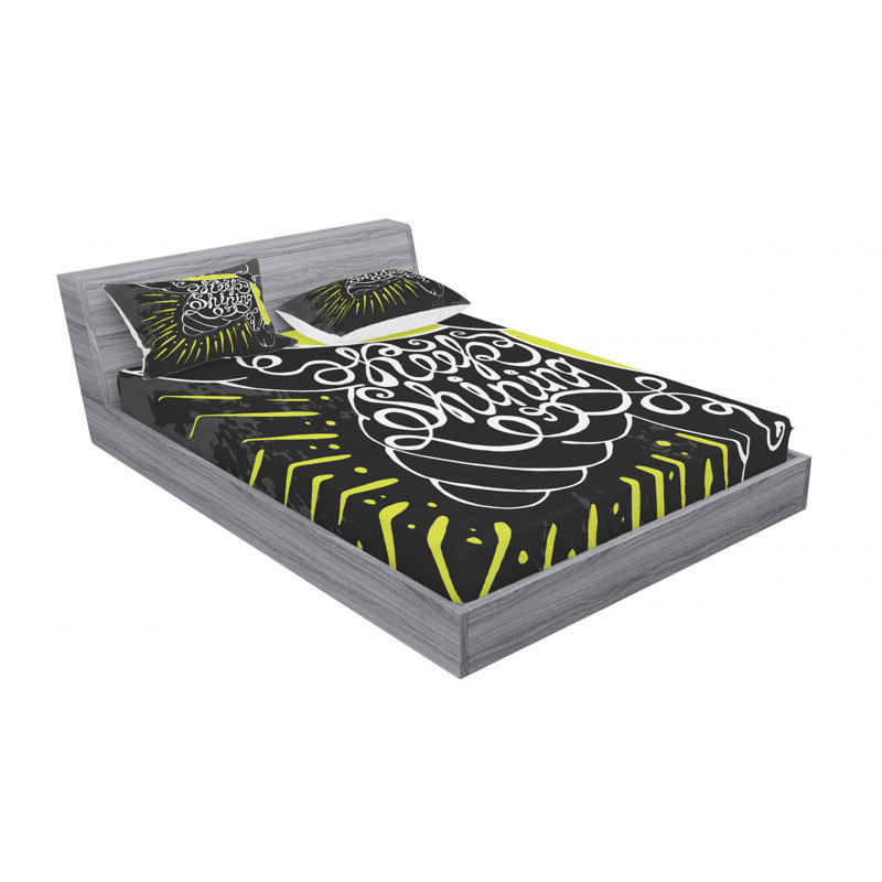 Microfiber Sheet Set, Full Sheet Set with Fitted Sheet