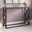 Glass Top Console Table-2042320516