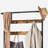 Hall Tree, Coat Rack With Shoe Bench, 4-In-1 Entryway Bench With Storage Shelves, Hanging Rod And 8 Movable Hooks, Hall Tree With Storage Bench For Hallway