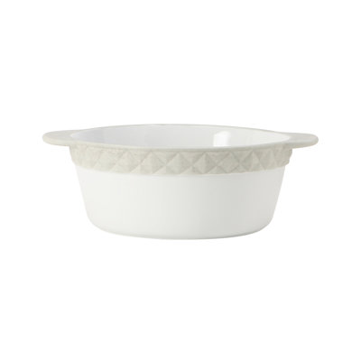 Tuxton DISPLAYTUX Round Ceramic 2 Piece Casserole Set