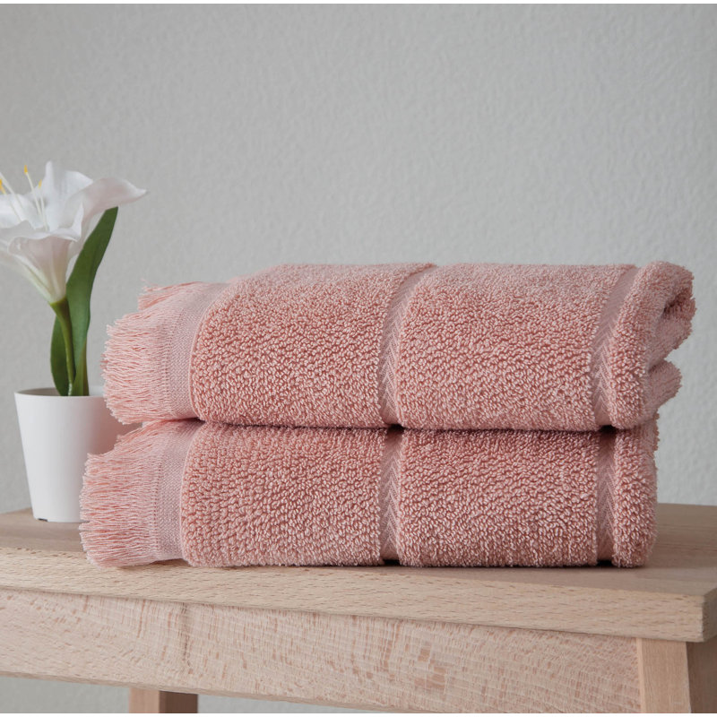 Ozkan   Midweight Hand Towel, Pink