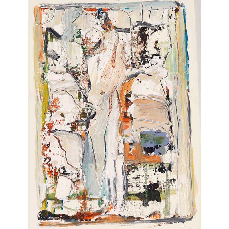 « lycanthropy i »-« floater », reproduction d’art sur toile, Encadrement doré