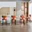 Ensemble de 2 tabourets de bar à hauteur de comptoir Mid Century Modern-257677933