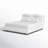Belarmina PU Upholstered Low Profile Platform Bed with LED Light-1894314352-1894314355