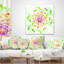 Coussin imprimé floral Perfect Green-30719993-30719990