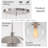 3-Light Globe Glass  Cluster Pendants-1470726665