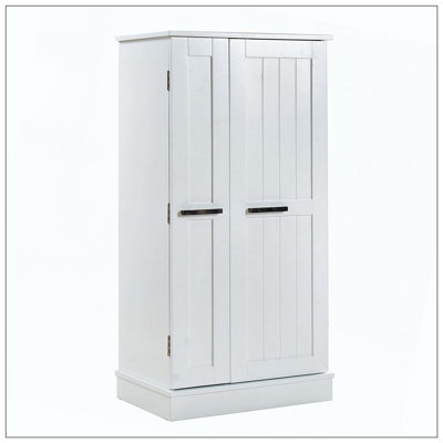 Kitchen Pantry Storage Cabinet, Freestanding Pantry Cabinet With Doors & Adjustable Shelves, For Kitchen, Dining Room, Craft Room by Ophelia & Co.