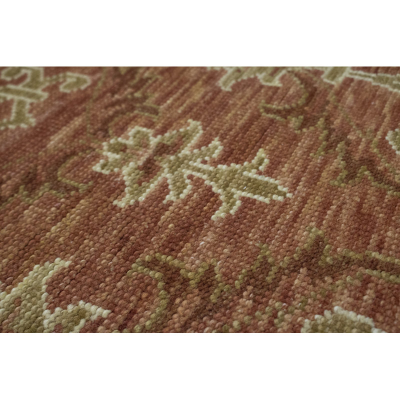Tapis oriental rouille 4X6