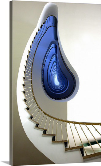 «Straub Infinity Steps» par Martin Widlund, impression, H 36 po x l 22 po x P 1,5 po, Toile
