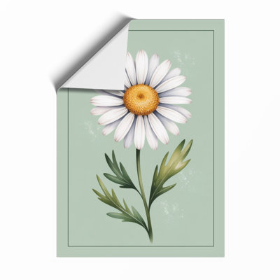 Daisy Botanical - Framed Print