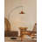 Vintage Lava Pattern Hanging Cone Arch Standing Light Decor