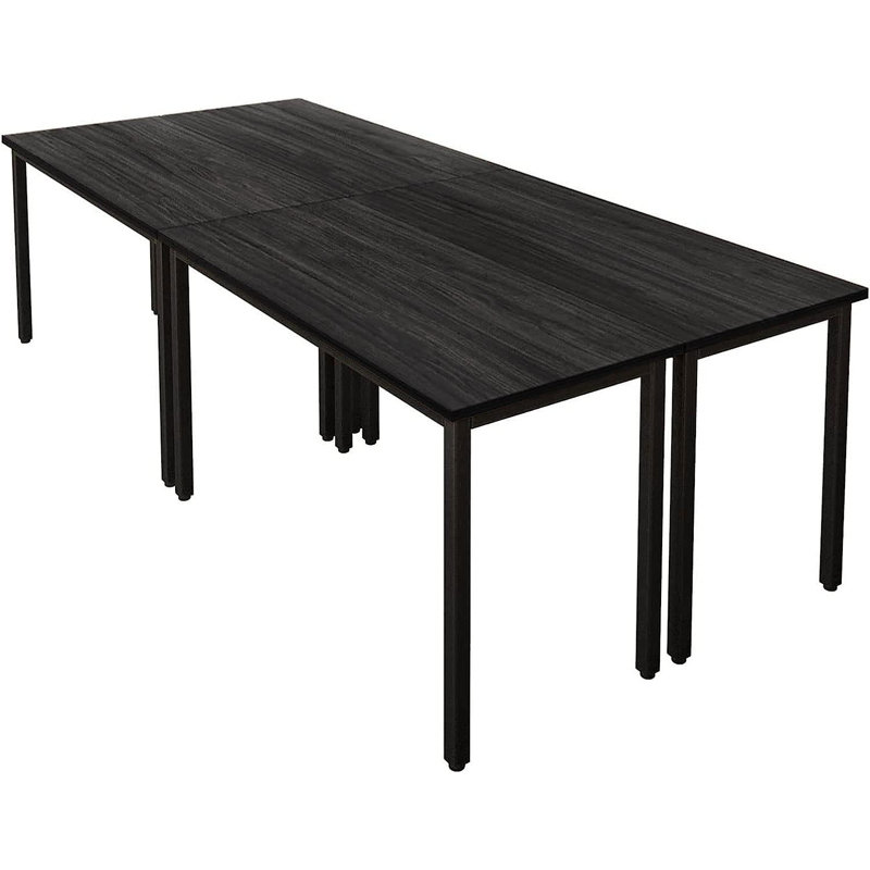 Ensemble de 4 tables de conférence Boede Pivit, Noir