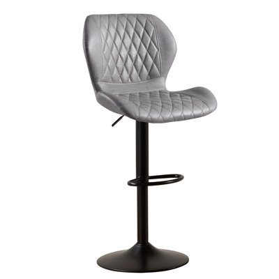 Tyrel Swivel Adjustable Height Bar Stool