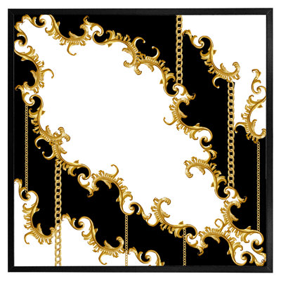 Ashantee Baroque - Single Picture Frame Print