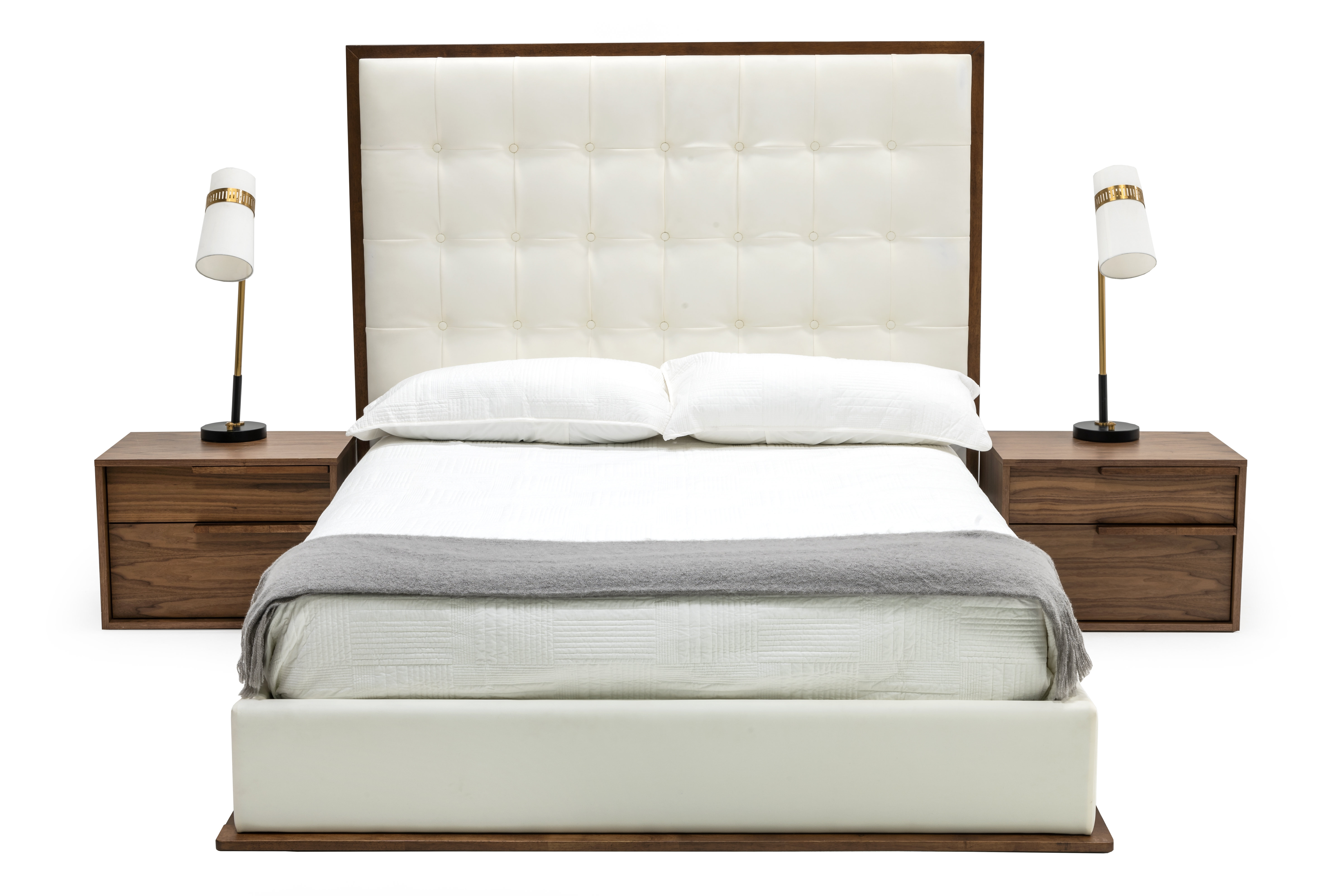 AllModern Nantucket Tufted Platform Bed & Reviews | Wayfair