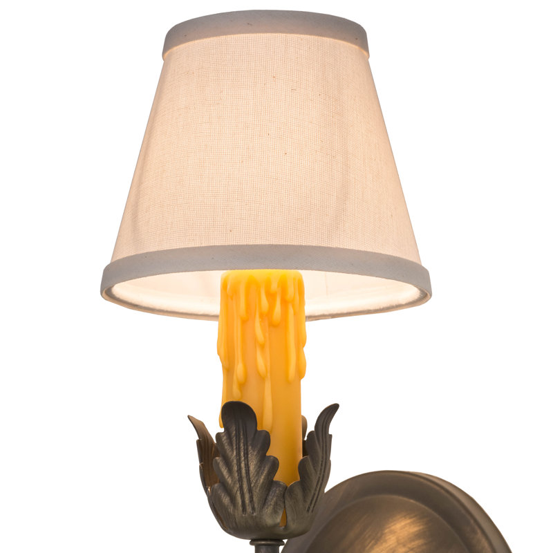 Lampe murale bougie 1 lumières Nordman
