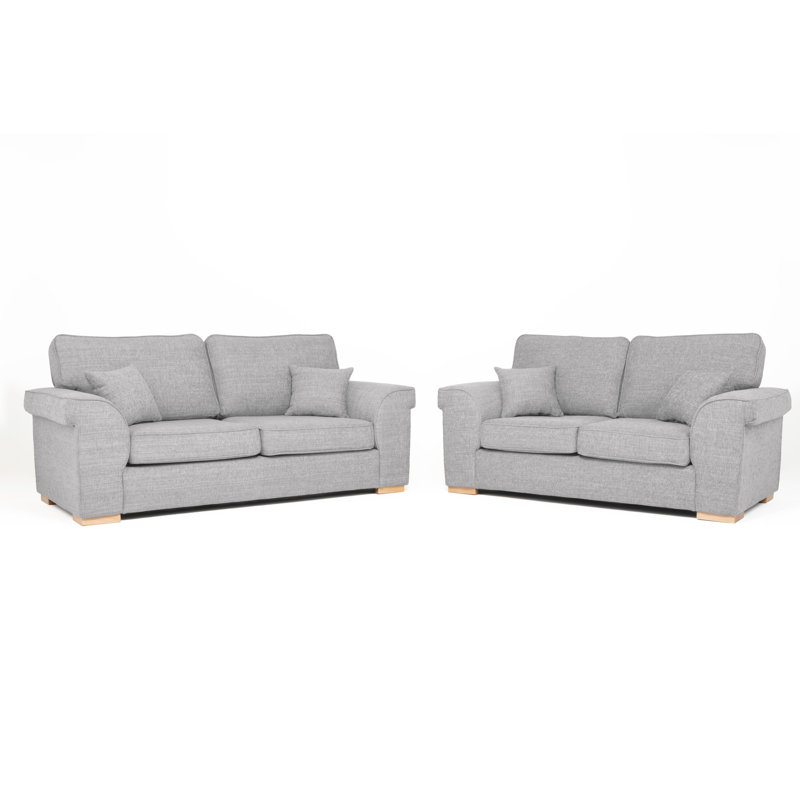 Picadilly 2 - Piece Living Room Set, Silver