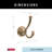 Cassidy™ Wall Mounted Towel Hook-9741956
