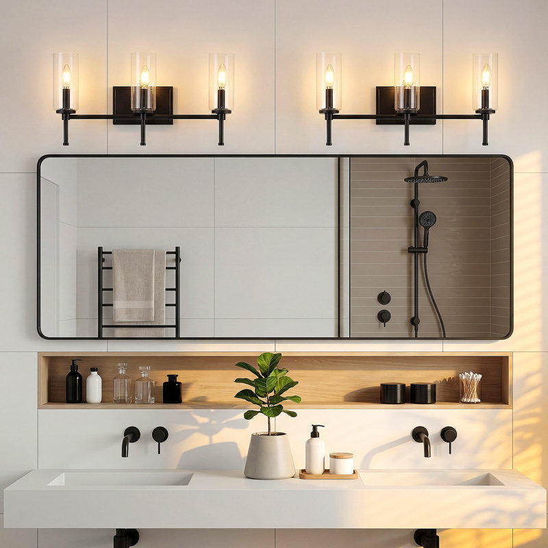 Éclairage pour salle de bain 3 lumières
