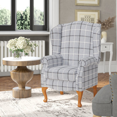Anzilotti Upholstered Wingback Chair