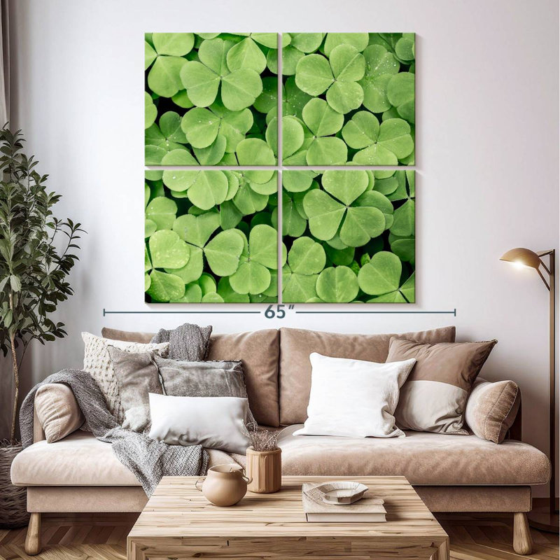Harnek Patch Of Shamrock, H 50 po x l 50 po